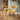 Quatropi Modern Scandi Kitchen Dining Room Chair Yellow Gold Fabric
