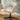 Quatropi Modern Scandi Swivel Kitchen Dining Chair Natural Grey Fabric