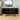 Quatropi Modern Sideboard Buffet Cabinet Black Textured Wood Gold 160cm