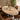 Quatropi Modern Solid Natural Wood 6 Seater Dining Set Oval Tan Leather 200cm