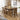 Quatropi Modern Solid Wood 6 Seater Counter Bar Table and Stools Set Parquet