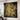 Quatropi Modern Square Abstract Framed Wall Artwork Black & Gold 90x90cm