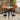 Quatropi Modern Square Ceramic Marble Kitchen High Bar Table 4 Seat Grey 70x70cm
