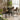 Quatropi Modern Square Ceramic Marble Kitchen High Bar Table 4 Seat Grey 70x70cm
