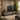Quatropi Modern TV Stand Unit Matte Taupe & Black Oak Top Large 210cm