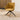 Quatropi Modern Velvet Dining Room Chair with Arms Mustard Yellow Fabric Swivel Base