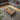 Quatropi Modern Wooden Coffee Table Dark Recliamed Oak 140cm x 70cm