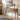 Quatropi Modern Wooden Hallway Console Table with Drawers Oak Brass 160cm x 40cm