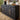 Quatropi Modern Woven Mid Century Black Oak Sideboard Buffet Cabinet 160cm