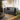 Quatropi Modular 2 Seater Small Modern Sectional Sofa Couch Black Fabric