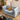 Quatropi Modular 2 Seater Small Modern Sectional Sofa Couch Blue Fabric