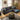 Quatropi Modular 3 Seater Modern Sofa Chaise Couch Footstool Black Fabric