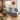 Quatropi Modular 3 Seater Modern Sofa Chaise Couch Footstool Blue Fabric