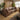Quatropi Modular 3 Seater Small Modern Sofa Couch Sectional Brown Fabric