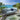Quatropi Modular Outdoor Garden Sofa Set Aluminium Sky Blue 255cm