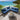 Quatropi Modular Outdoor L-Shape Garden Corner Sofa Aluminium Dark Blue 255x255cm