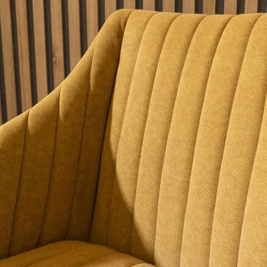 Quatropi Mustard Fabric Swatch For Hattie and Zena Chairs - HY-JH5008E-21
