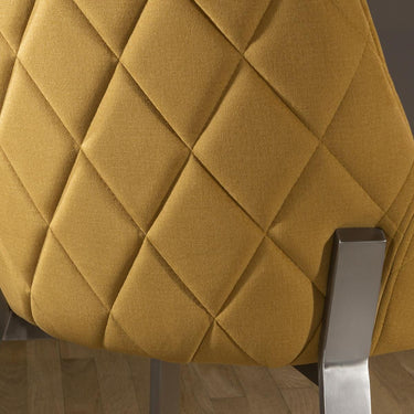 Quatropi Mustard Swatch For Luna - Fabric For P1649 Chairs