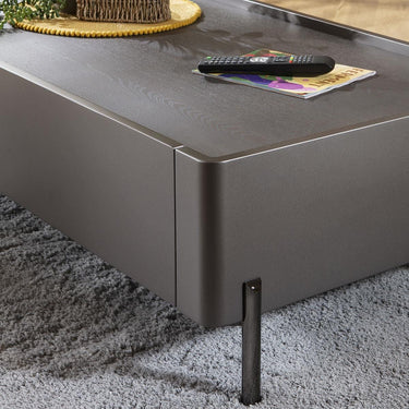 Quatropi Newton Coffee Table Matte Space Grey 120x64cm