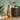 Quatropi Niki Modern Palm Combi Wicker Weave Floor Lamp 100cm