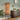 Quatropi Niki Modern Round Wicker Tall Floor Lamp