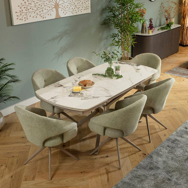 Quatropi OLIVE-MND-3515-WHITE+6X-WILLOW-NC-181-PISTACHIO
