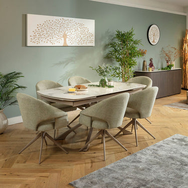 Quatropi OLIVE-MND-3515-WHITE+6X-WILLOW-NC-181-PISTACHIO