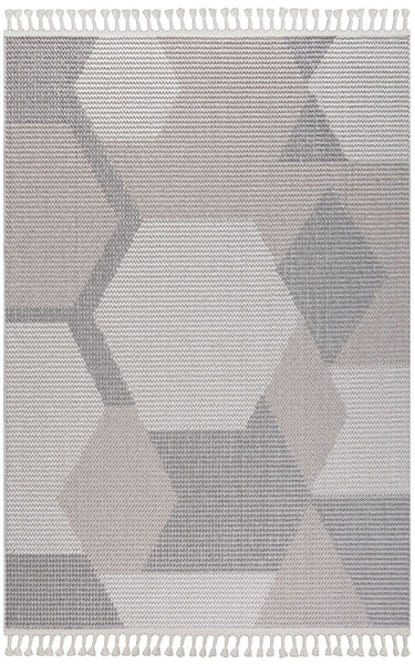 Quatropi Orian Large Rug White / Beige / Grey / Cream 200 X 290cm