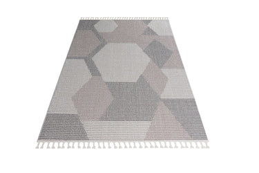 Quatropi Orian Large Rug White / Beige / Grey / Cream 200 X 290cm