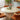 Quatropi Oscar & Angelica 4 Seater Glass-Topped Round Dining Set Burnt Orange & Cream