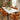 Quatropi Oscar & Cain 6 Seater Extendable Dining Set Burnt Orange & White Ceramic