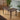 Quatropi Oscar & Ruben 6 Seater Extendable Dining Set Green & Brown Wood