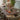 Quatropi Oscar & Ruben 6 Seater Extendable Dining Set Green & Brown Wood