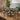 Quatropi Oscar & Ruben 6 Seater Extendable Dining Set Green & Brown Wood