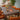 Quatropi Oscar & Ruben Large 6 Seater Extendable Dining Set Burnt Orange & Brown Wood