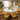 Quatropi Oscar & Rudie 10 Seater Round Extendable Dining Set Yellow Gold & Black-Veined White Ceramic