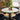 Quatropi Oscar & Venus 4 Seater Round Extendable Dining Set Blue & Light Grey Ceramic