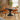 Quatropi Oscar & Venus 4 Seater Round Extendable Dining Set Burnt Orange & Black Ceramic