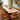 Quatropi Oscar & Zelda 10 Seater Extendable Dining Set Burnt Orange & Rustic Blue Ceramic