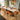 Quatropi Oscar & Zelda 10 Seater Extendable Dining Set Burnt Orange & Rustic Blue Ceramic