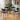 Quatropi Oscar & Zelda Large 10 Seater Extendable Dining Set Rustic Blue Ceramic