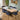 Quatropi Oscar & Zelda Modern 6 Seater Extendable Dining Set Rustic Blue Ceramic