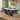 Quatropi Oscar & Zelda Modern 6 Seater Extendable Dining Set Rustic Blue Ceramic