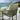 Quatropi Outdoor 6 Seat Tall High Table & Stool Garden Bar Set Green Beige Aluminium