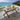 Quatropi Outdoor Garden Dining Table Cross Leg Metal Oak Wood Effect 8 Seat 220cm