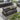 Quatropi Outdoor Patio Garden Coffee Table Modern Grey Aluminium Glass 110x60cm