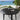 Quatropi Outdoor Round Dining Table 90cm - Modern 4 Seater Garden Ceramic Grey