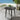 Quatropi Outdoor Round Dining Table 90cm - Modern 4 Seater Garden Ceramic Grey
