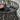 Quatropi Outdoor Round Patio Garden Coffee Table Grey Aluminium Glass 70cm