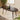 Quatropi Oval 4 Seat Dining Table Set & Four Swivel Carver Dining Chairs Brown